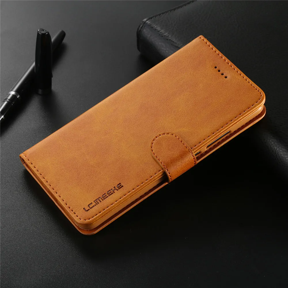 For Samsung Galaxy S25 Ultra Case Leather Wallet Flip Cover For Galaxy S24 S22 Plus Phone Case S23 S21 FE 5G S20 S10 S9 S8 Case - náhled 4