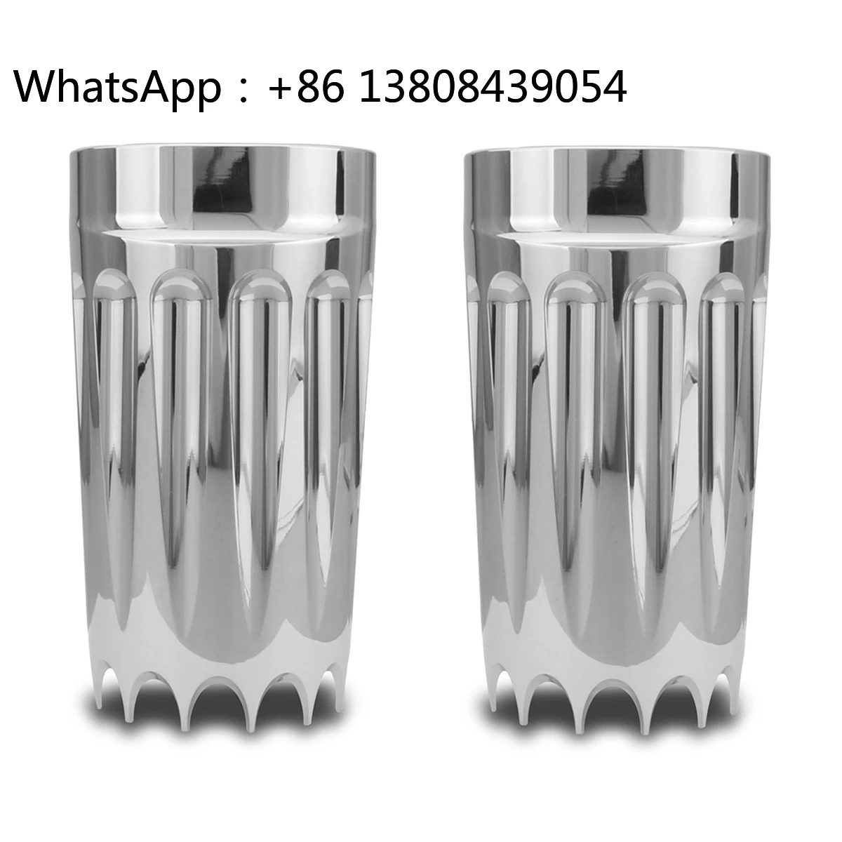 

New CHROME CNC Machined Front Fork Boots Cover for Harley Touring FLHR FLHX FLHT Softail Cow Bells FLTR Motorcycle Gear
