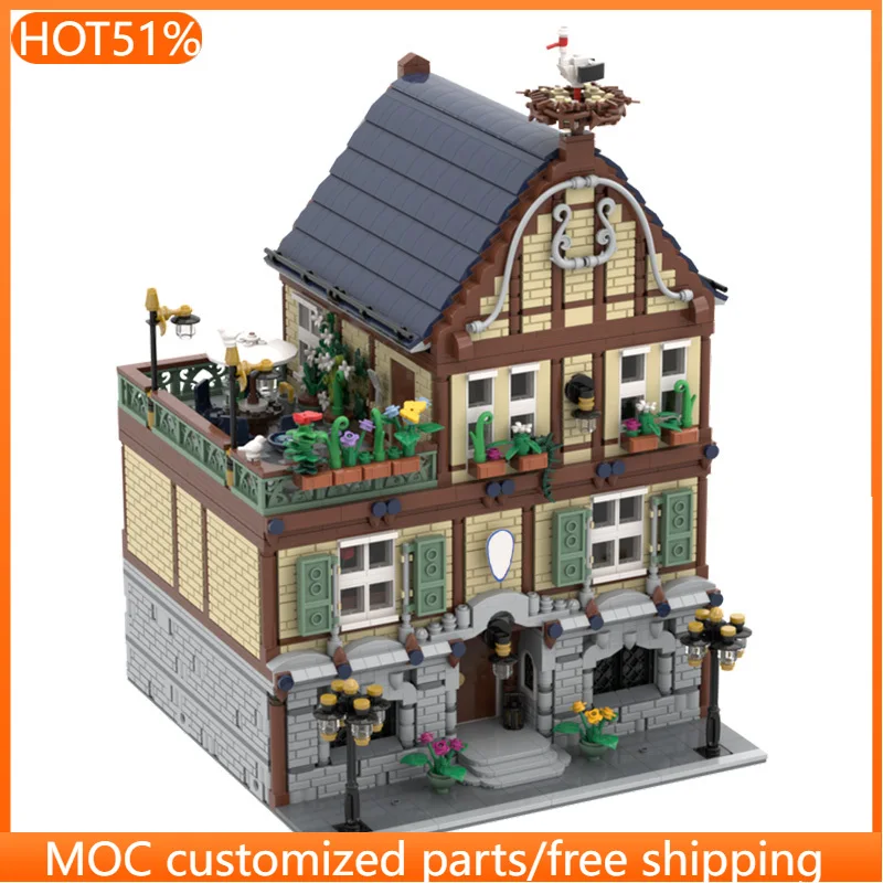 

3983 PCS Modular Building A new Home MOC Customize Modular Building Block Kids Brick Creative Design DIY Boys Festival Toy Gift