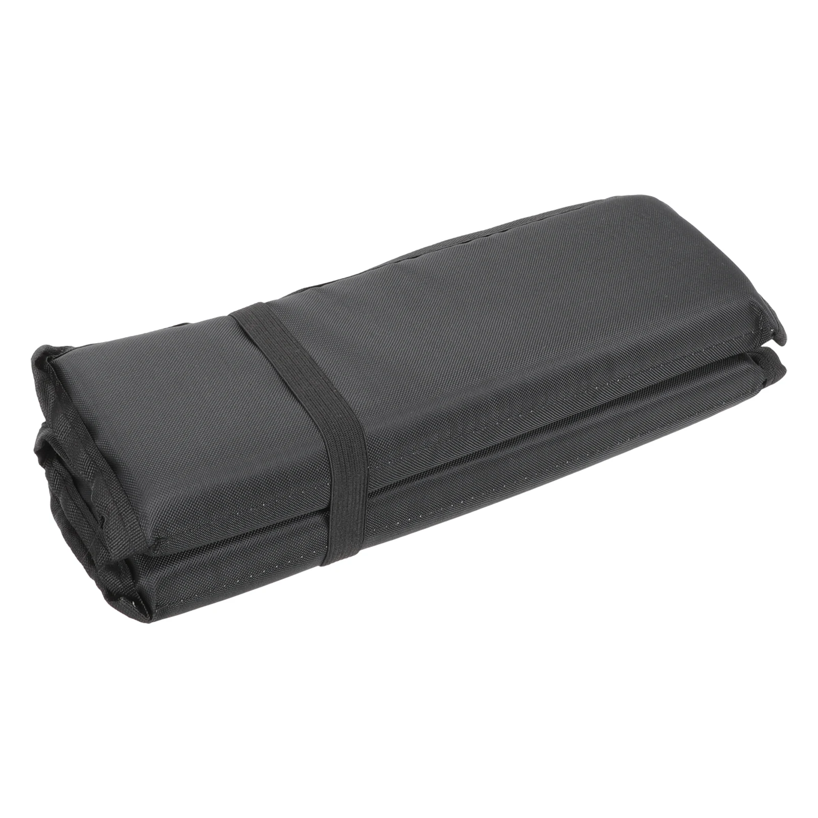 

Folding Sit Pad Oxford Cloth Waterproof Seat Cushion Black Four Fold Camping Hiking Picnic Beach Mat Portable Outdoor