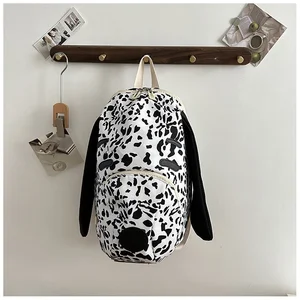 Beautiful anime snoopy new fashion ins oxford cloth simple large capacity casual travel student backpack 12 Main Sales Snoopy Backpack - №5