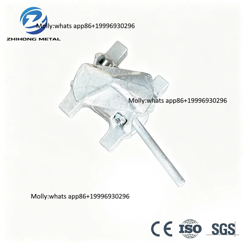 Zhihong Heavy Duty Hot-dip Galvanized Steel Intermediate Twistlock Forged Steel Cargo Container Trailer Chassis Marine Securing