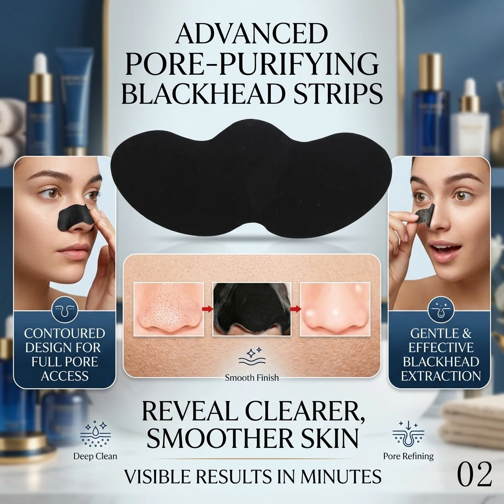 10/20/50/100 Pieces Deep Cleansing Nose Pores And Blackheads - Nose Cleaning Patch, Cleansing Facial Care Tool