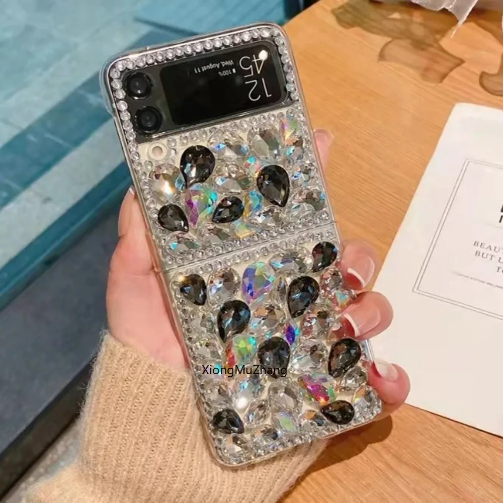 

For Motorola Moto 60 Ultra 50 Ultra Bling Rhinestones Crystal Diamond Luxury Phone Case Cover for Moto Razr40 Ultra