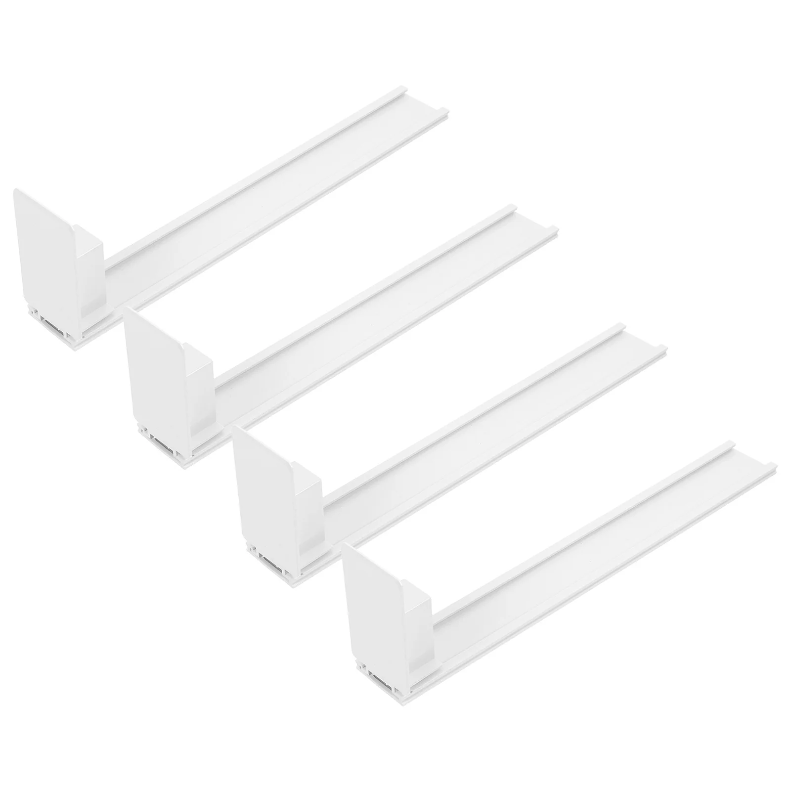 

4pcs Plastic Drink Puller Beverage Dispenser Automatic Pusher Glide For Retail Shelves Supermarkets Convenience Stores Shelf