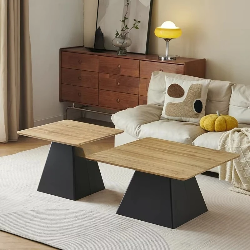 square reception desk smooth villa style fashionable commercial grade club modern simple ceramic countertop coffee table set