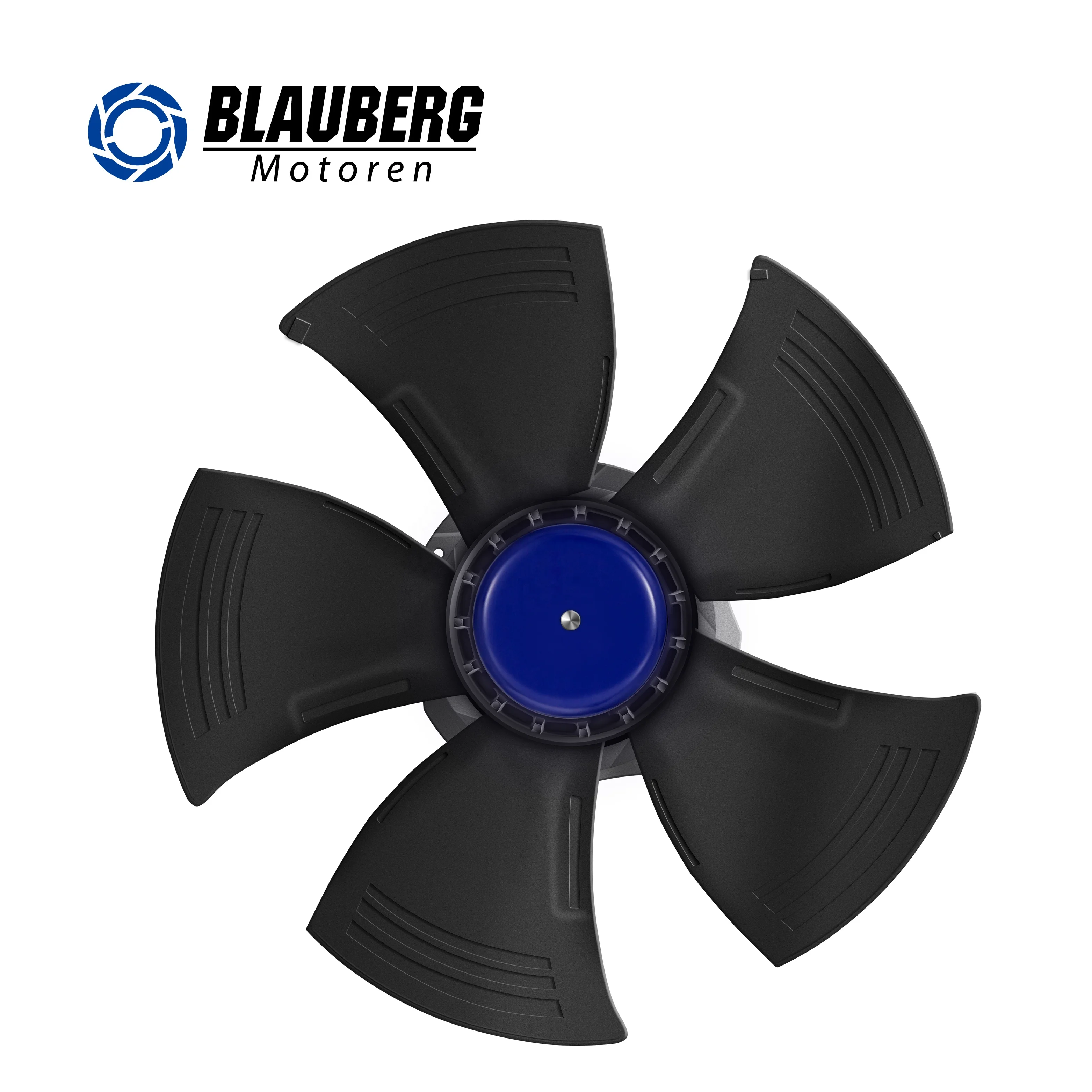 Industrial Equipment Cooling Fan 200mm EC Axial IP55 115W Plastic Impeller AC Duct OEM