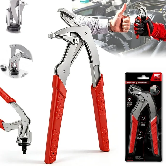 Alicate para Desmontagem de Fivelas Automotivas, Grampo de Painel Plástico, Chave de Fenda para Prego Willow, Ferramenta de Reparo para Painel Interno de Carro, Chassi e Portas