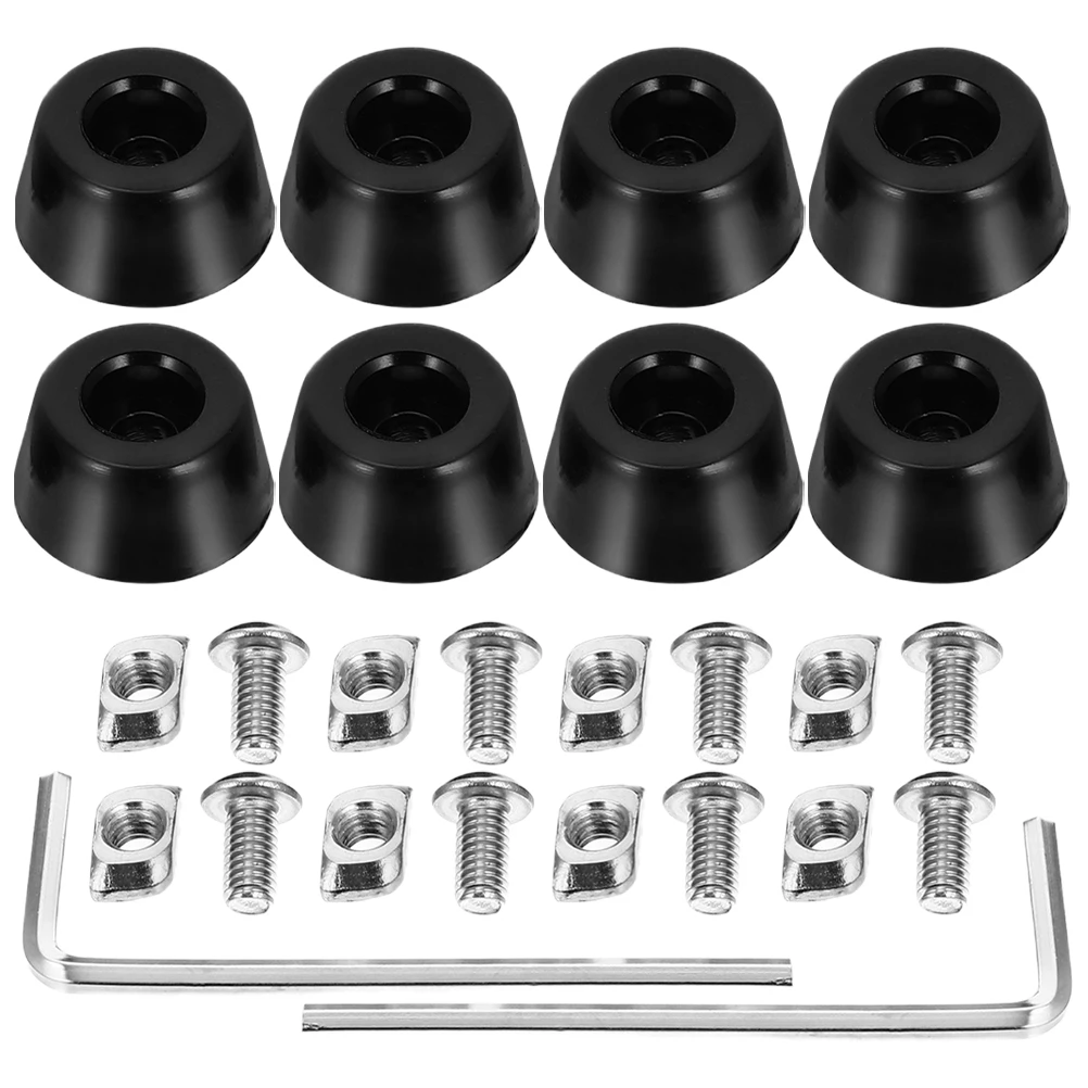 

8pcs Shock Absorbing Pads for 3D Printer Anti Vibration Rubber Feet Fit Mats 2020 2040 Type Stabilizer Accessories
