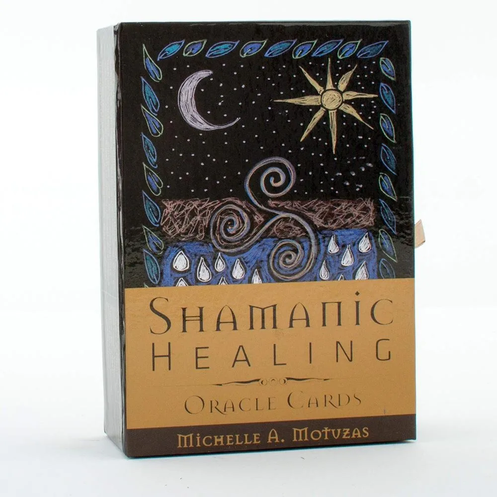 

Super Shamanic Healing Oracle Cards 44 Cards Deck Tarot English Version Divination Board Game