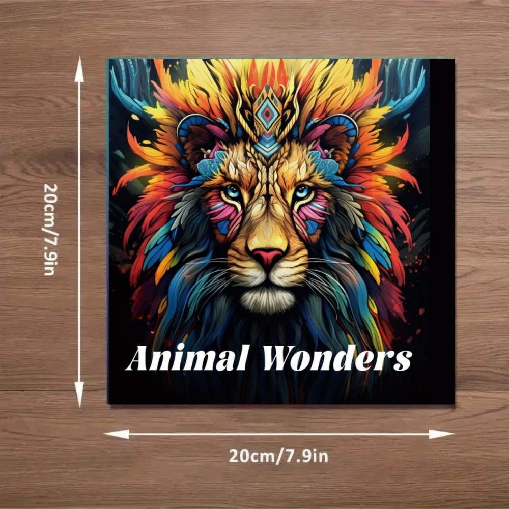 1pc Art Coloring Book Original Upgraded Paper Thickened 22 Pages Stoner Coloring Books Gift For Holiday Birthday Party