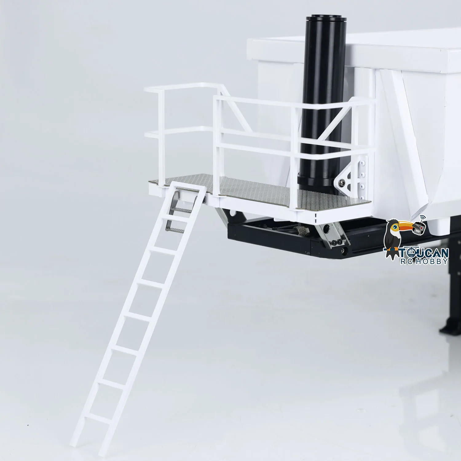 1/14 3 車軸金属油圧 RC ダンプトレーラー DIY タミヤトラクタートラックトラック手動調整サポート脚車両モデル