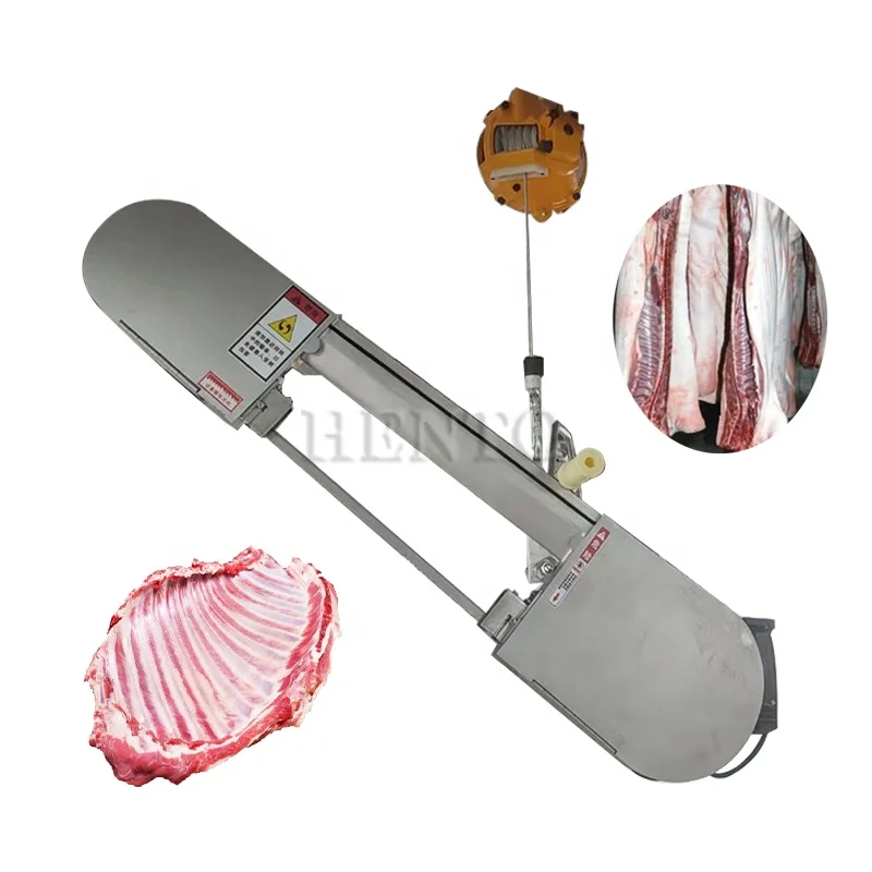 Professional Supplier Pig Carcass Cutting Saw / Pig Half Cut Saw / Carcass Splitting Saw For Cattle Slaughterhouse