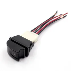 With Socket Automobile Window Lifter Switch 5 pins Electric Power Plug 20A Car Door Control Switch Button