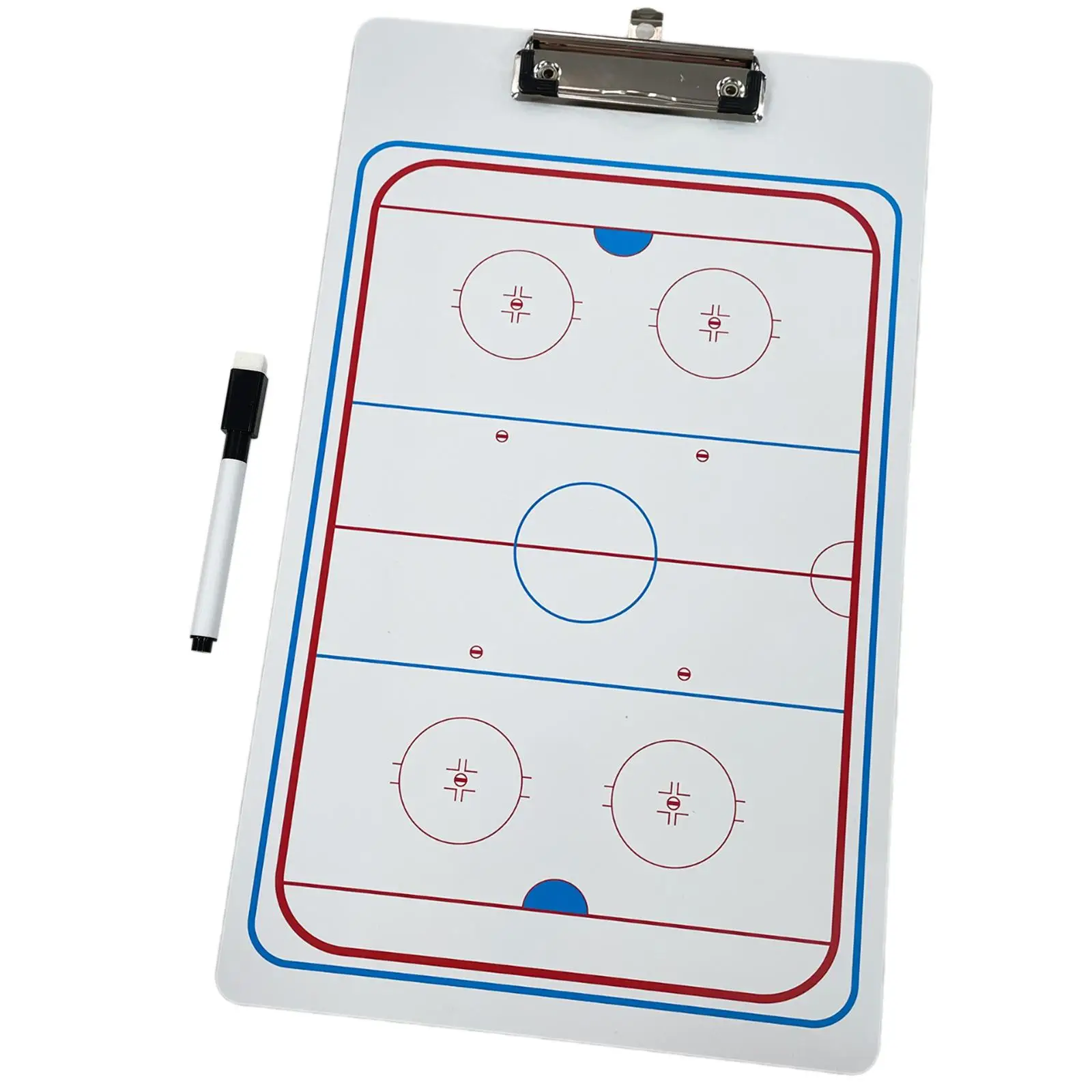 Ice Hockey Coaching Boards Rewritable Teaching Assistant Smooth Tactic Board