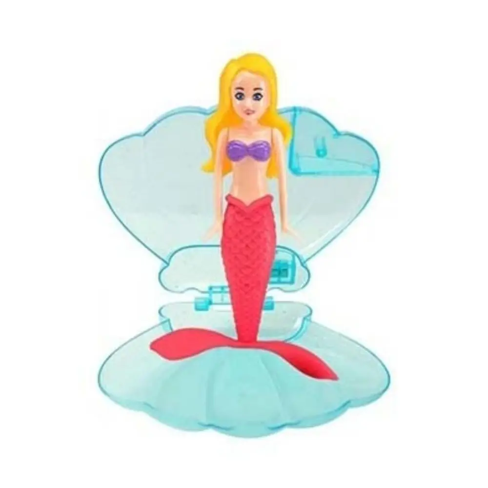 Funny Spin Mermaid Dive Toys Princess Floats Rising Design Floating Shell Mermaid Discovering Treasure Diving Game Mermaid Pool