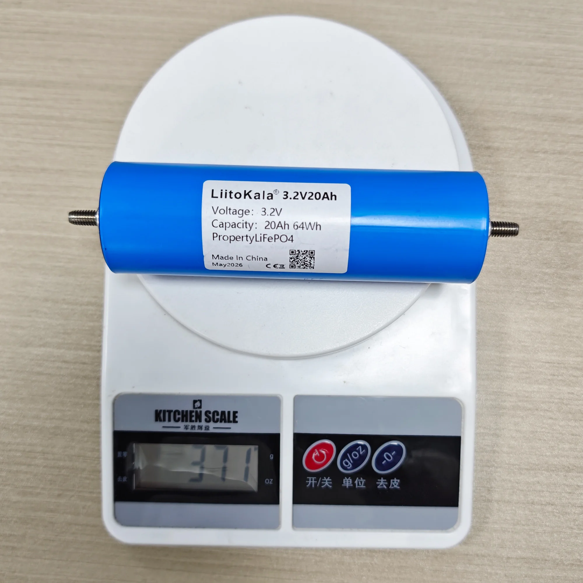 Liitokala New Original 3.2V 20Ah Battery Pack LiFePO4 Phosphate for 12V 24V Motorcycle Car Motor Batteries Modification Grade A