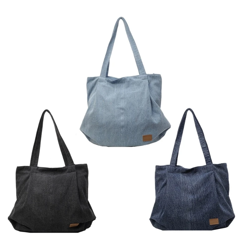 

Women Bag Aesthetic Armpit Bag Denims Underarm Bag Large Capacity Shoulder Bag