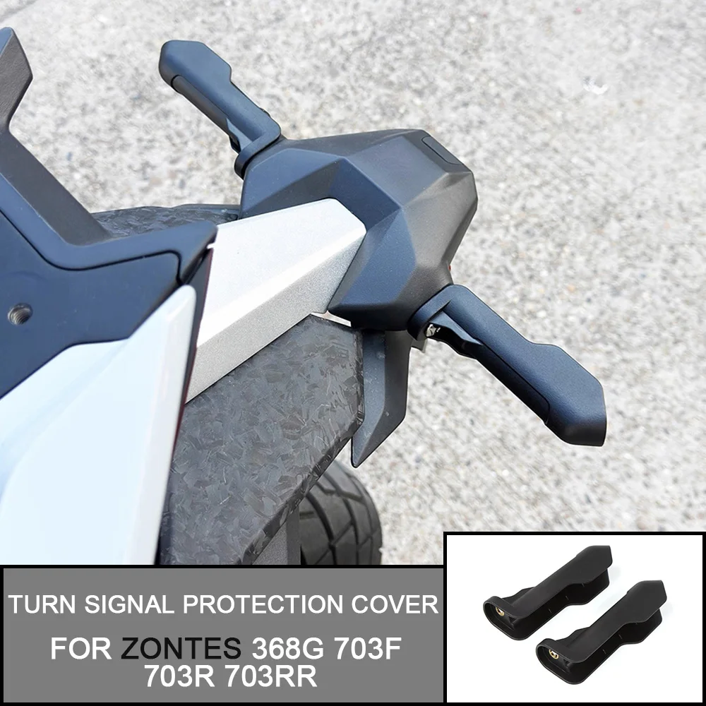 FOR ZONTES 368G 703F 703R 703RR Motorcycle Front Rear Turnlight Heat-resistant Cover Anti-scalding Turn Signal Protection Cover