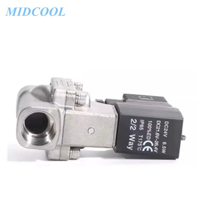 Fluid Control Valve 2L Series 2L320 2L400 2L500 Internally Piloted And Normally Closed Terminal  / Grommet Type