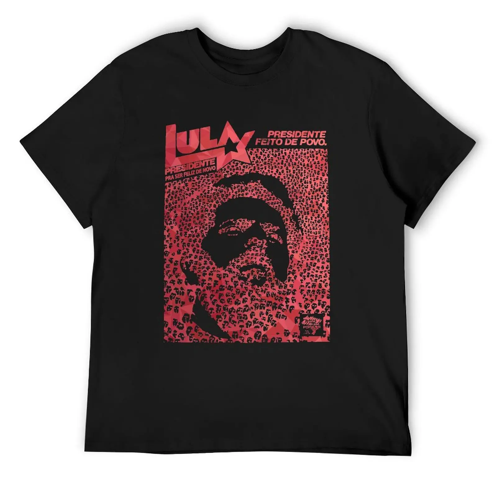 

Lula President T-Shirt man t shirt topping custom t shirt funny shirt cotton mens t shirts top quality