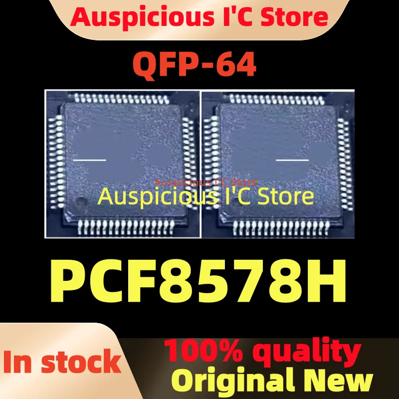 

100% New (1pcs) PCF8578H QFP-64