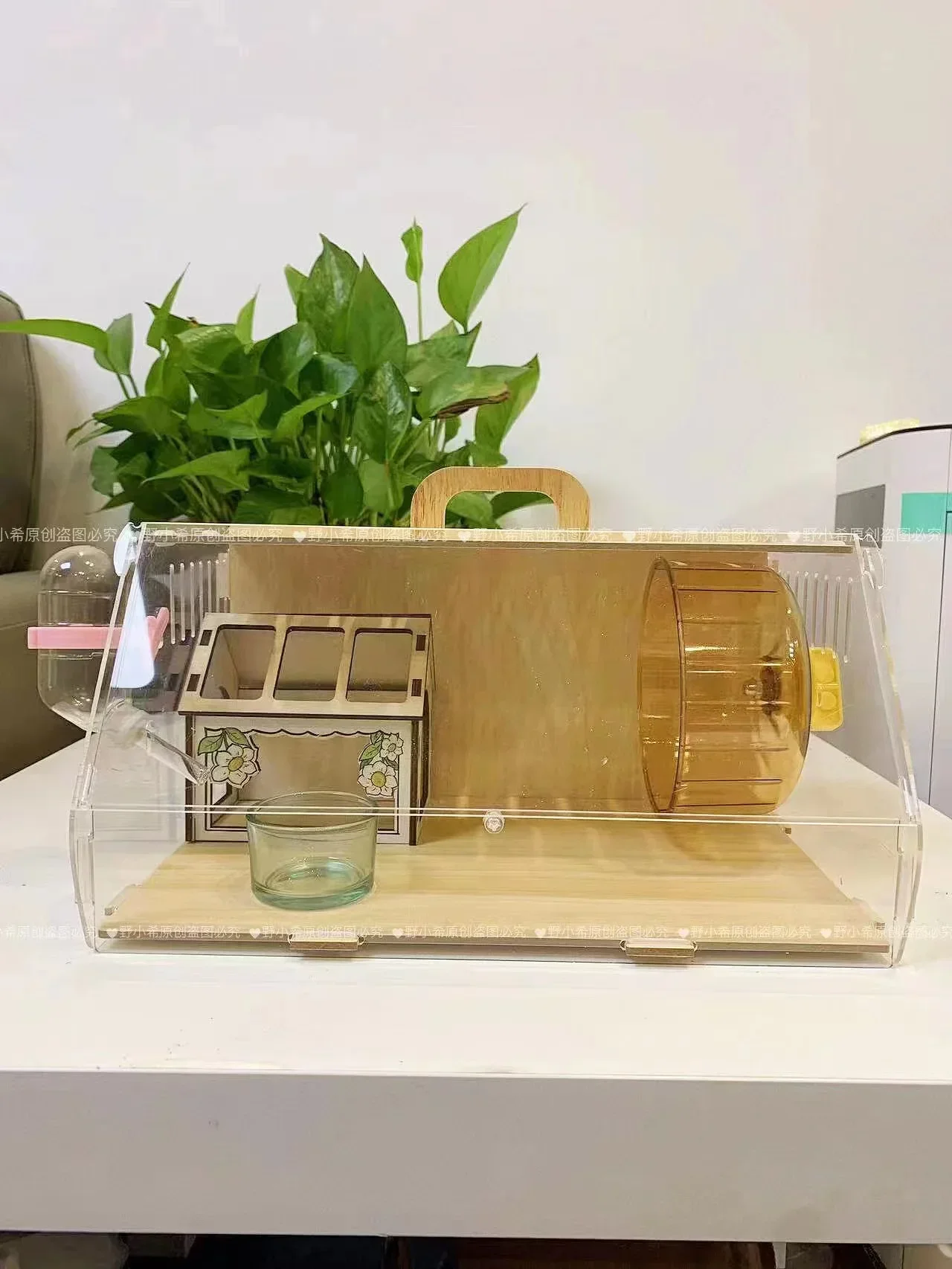 Homemade Hamster Cage Acrylic