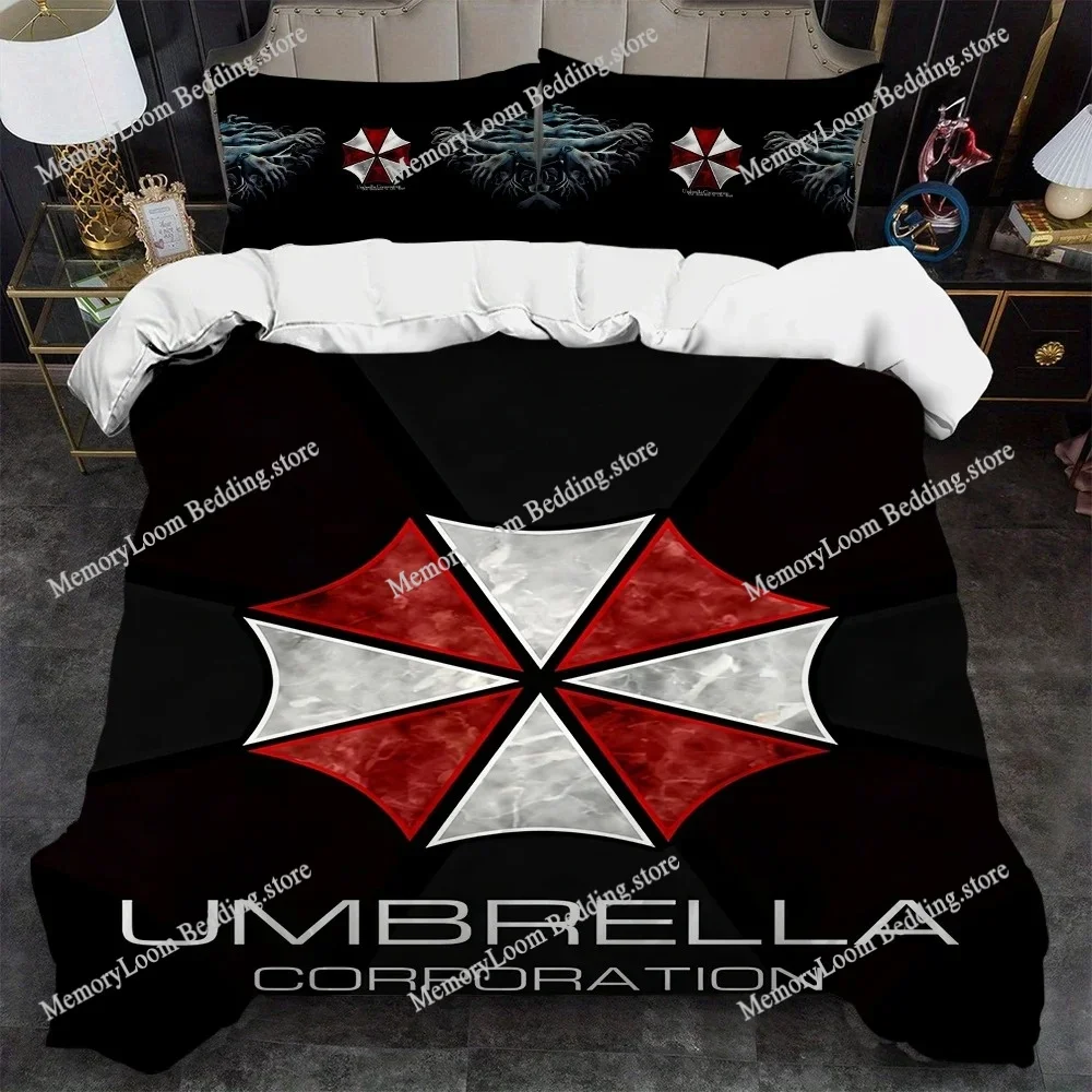 

Classic Game R-Resident Evil-S Duvet Cover Set Bedding Soft Laundry Cotton Bed Four Seasons Student Dormitory Home Textileextile