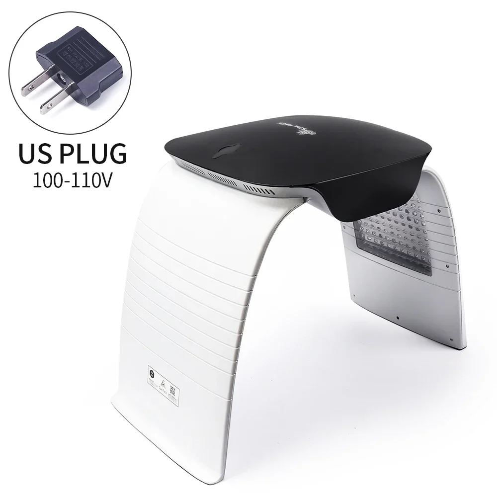 Customizable 4in1 Led Photonic Machine 8-color Led Mask Cold Nano Spray Moisturizing Hot Compress Uv Absorption Calcium