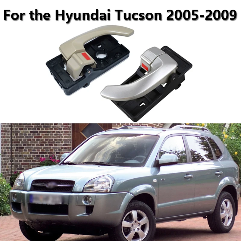 

82610-2E010 82620-2E010 door handle Interior front rear left right compatible with Hyundai Tucson 2005-2009 interior door