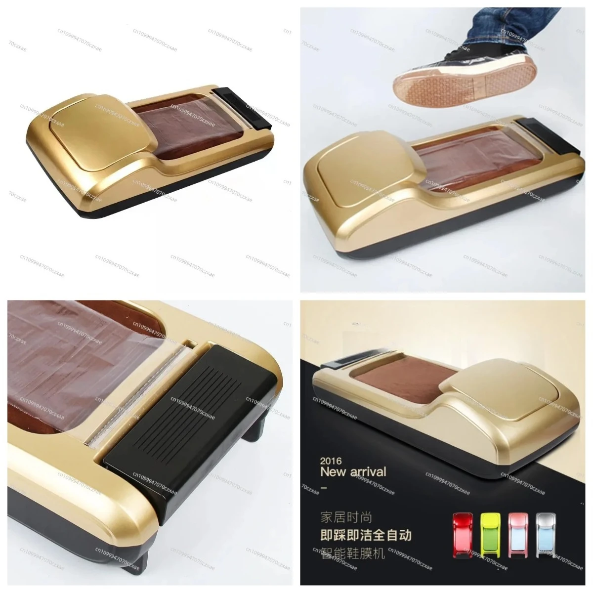 Shoe Film Machine, Office and Household Disposable Shoe Cover Machine, Fully Automatic Foot Stepping Dustproof and Non-slip