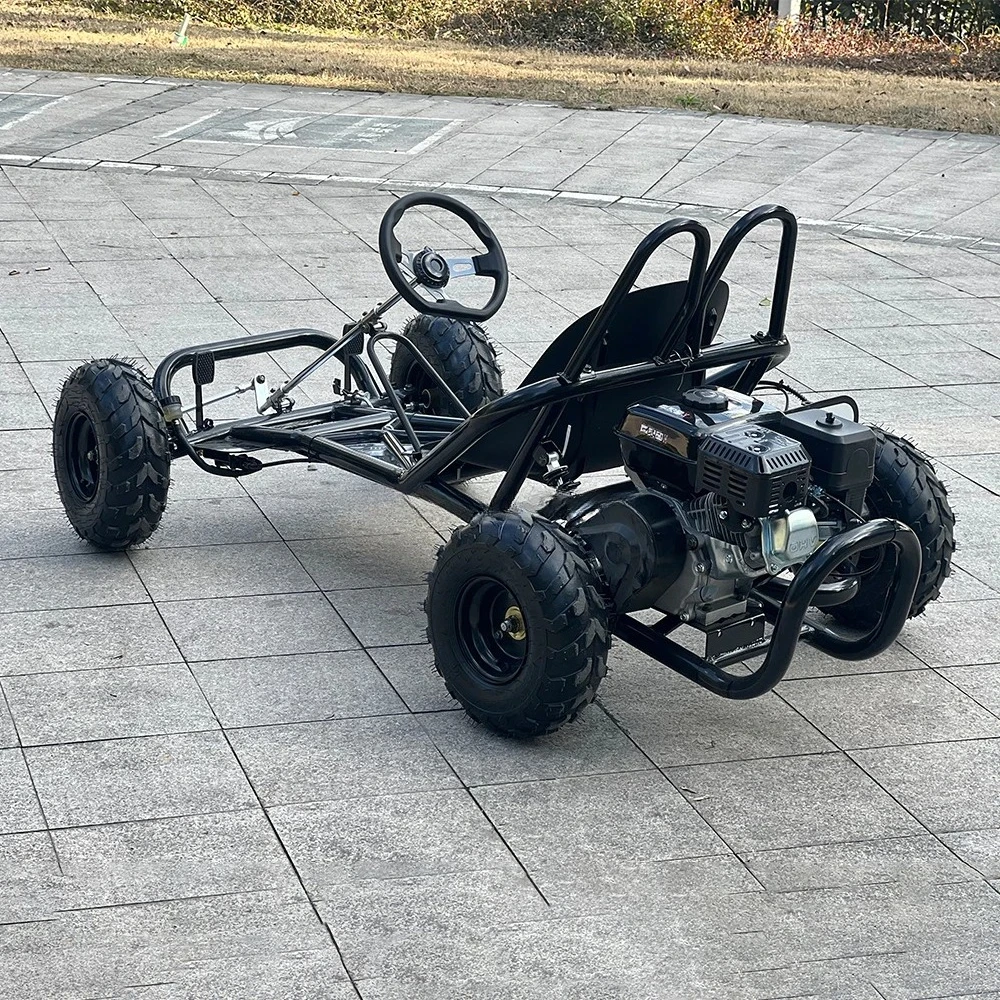 

Wholesale Price Single Seat Kart 212cc 4 Stroke Air Cooler Chain Drive Ga Powered Children's Kart