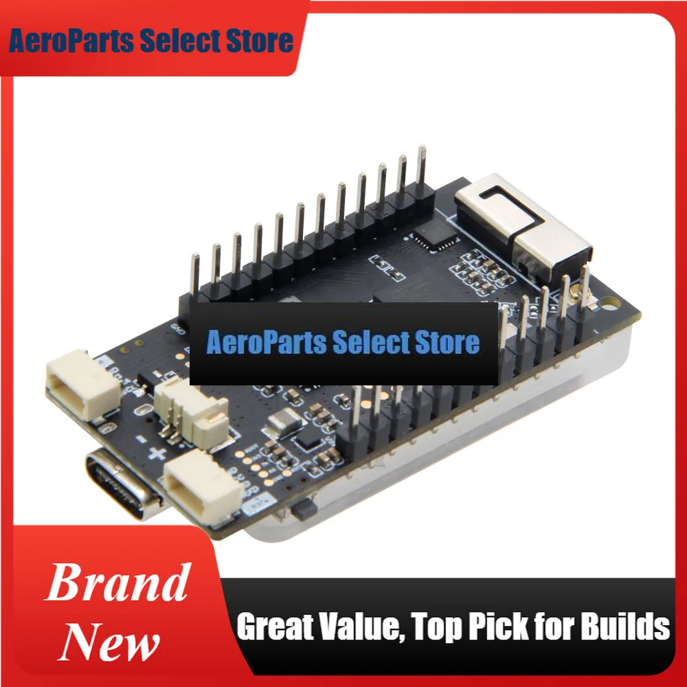 AeroPartsT-Display-AMOLED-Lite ESP32-S3 Development Board 1.47-inch RM67162 AMOLED Display ESP32-S3R8 Dual-Core Microprocessor