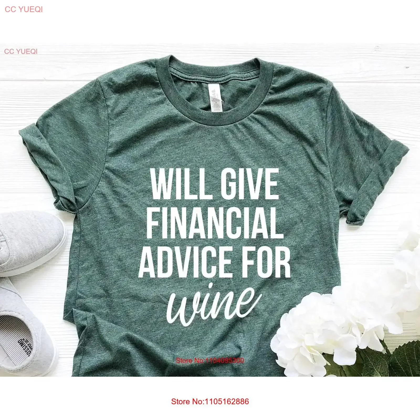 سوف تمنح نصيحة مالية للنبيذ تي شيرت مخطط المستثمر Banker Cpa Trader AccountanT خمر غسلها أنيق #1