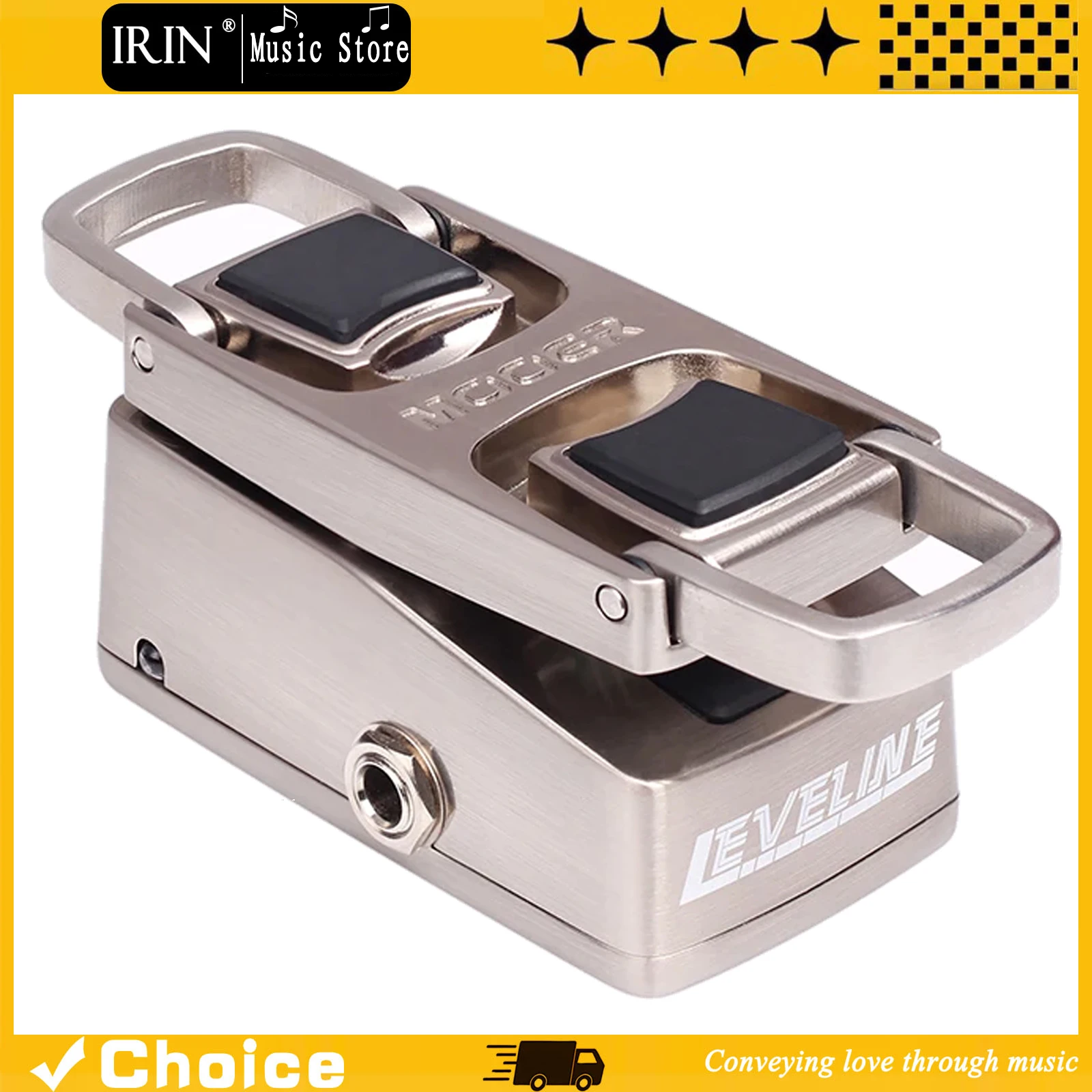 

MOOER LEVELINE Guitar Volume Pedal Pressure Sensing Switching True Bypass Metal Shell Electric Guitar Accessories