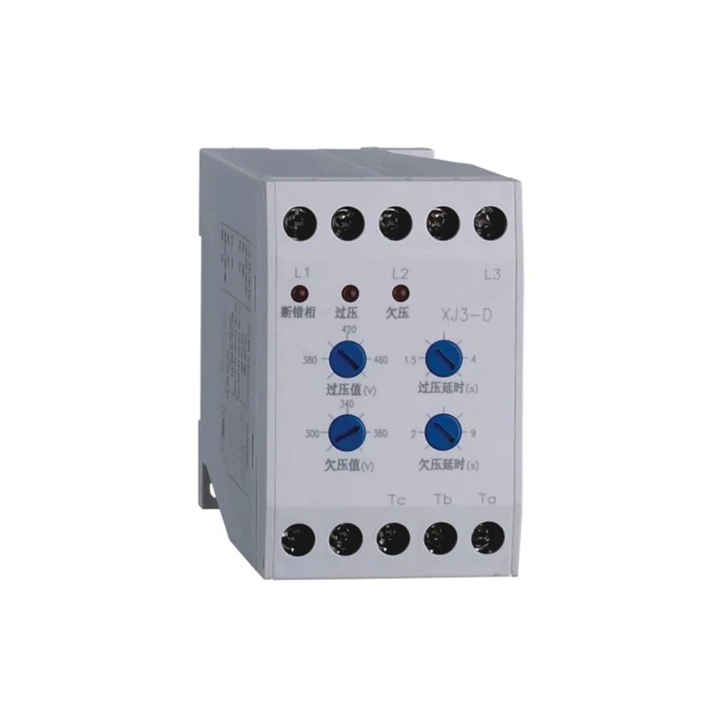 XJ3 Series Phase Sequence Protection Relay AC380V Phase Loss Motor Protection Three Phase Voltage Monitoring Relay