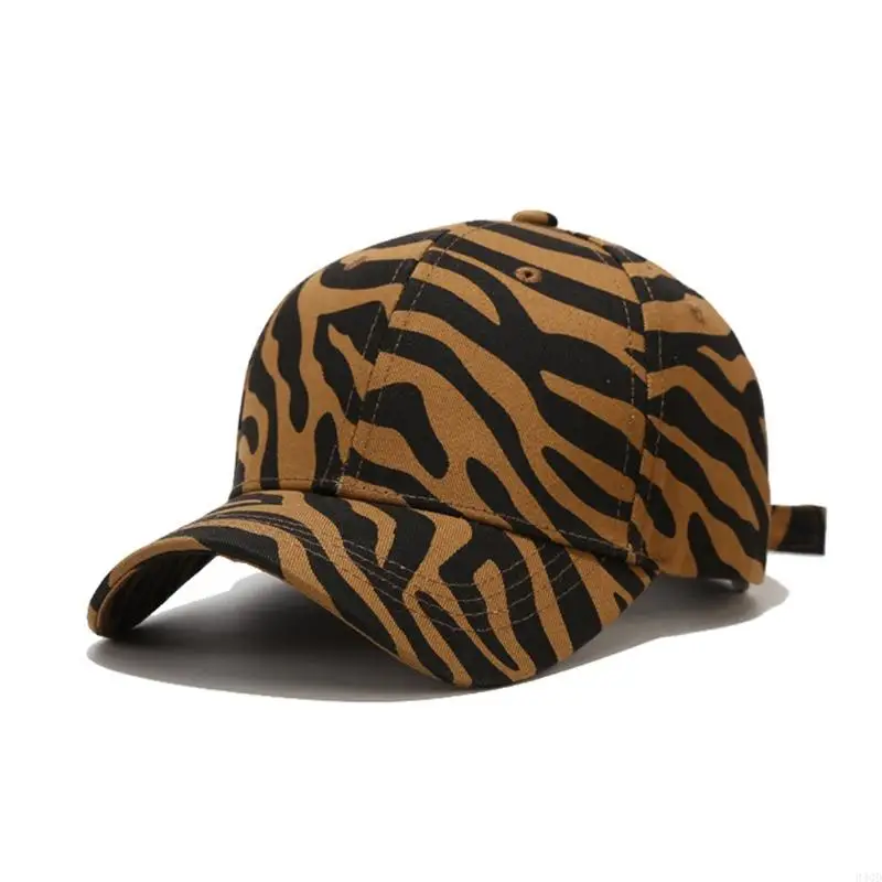 

340D Baseball Unisex Athletic Low Striped Cow Animal Print Adjustable for Snapback Dad Hat for Men Women