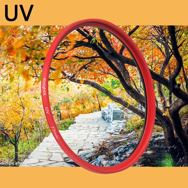 HD lens UV  Filter Lens Protector  49mm-77mm Size for DSLR C