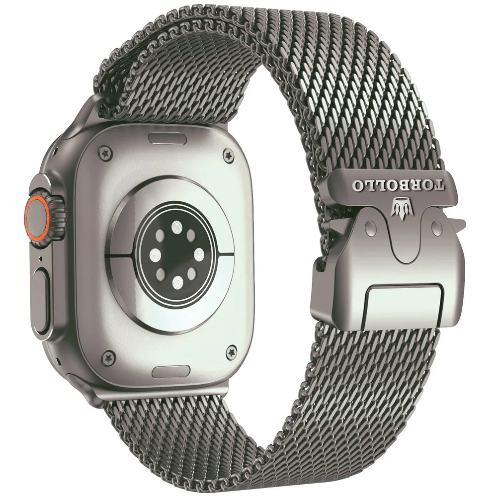 

For Apple Ultra2 Watch Band Milanese Loop 42 44 45 46 49MM Compatible Apple Watch Straps Stainless Steels Iwatches Ultra