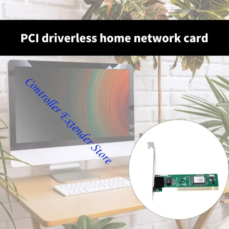 N84b заглушки и воспроизводить карту PCI Ethernet 100 Мбит / с быстро скоростные сетевые адаптеры для настольного ПК без