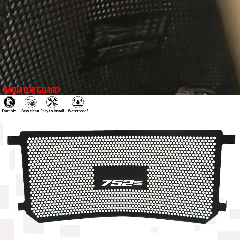 

For BENELLI 752s 2018 2019 2020 2021 2022 2023 2024 752 S Motorcycle Accessories Radiator Grille Guard Cover Protector Grill