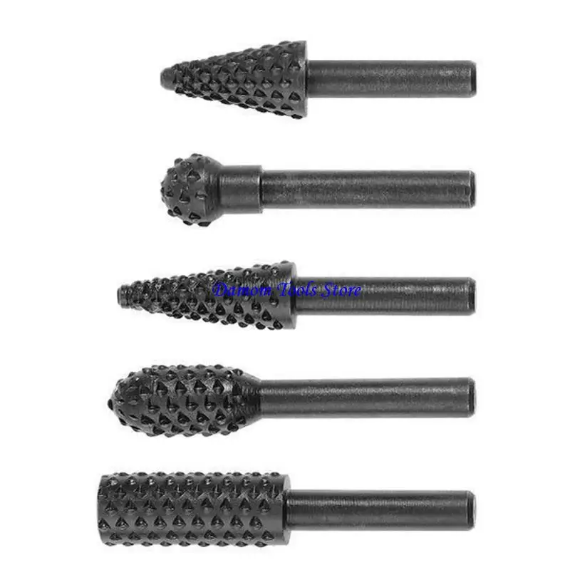 57BE 5PCS FORF TOUN TOUTH FILE FILE RONDING Accessories قم بتعيين أدوات ملفات RODERANKIN
