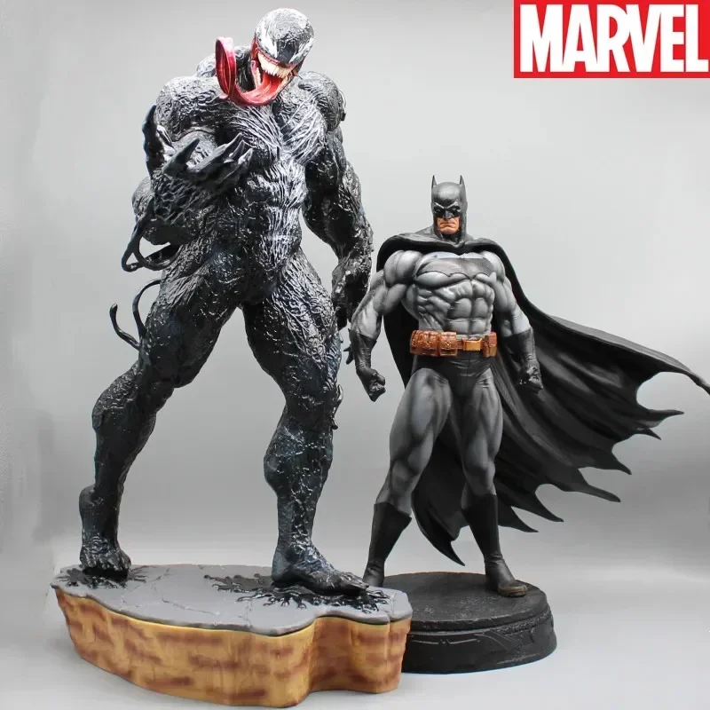 Marvel 50cm Venom Batman Villain Gk Figurki Anime Model Ozdoby Ponadwymiarowa Statua Animacja Urządzenia Peryferyjne Kolekcja Modelu T