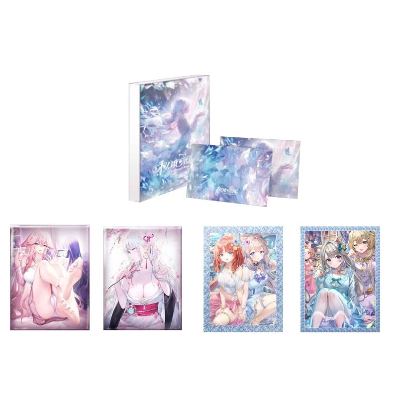 

Goddess Story Booster Box A5 Secret Garden Wave6 Cards Pack Board Games Playing Cards Rare Collection