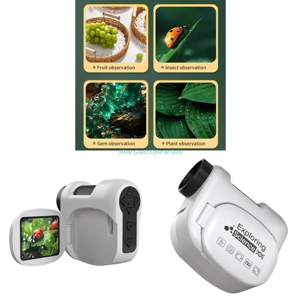 E74E Advanced Pointed Digital Viewer with Pliable Infant safe Laboratory and Outdoor Exploration