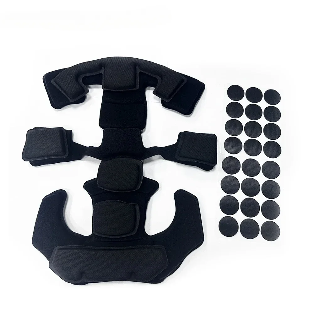 Upgrade Shockproof Helmet Liner Cushion Set Helmets Inner Pads Kit Headgear Modified Spare Parts Replacement for Wendy