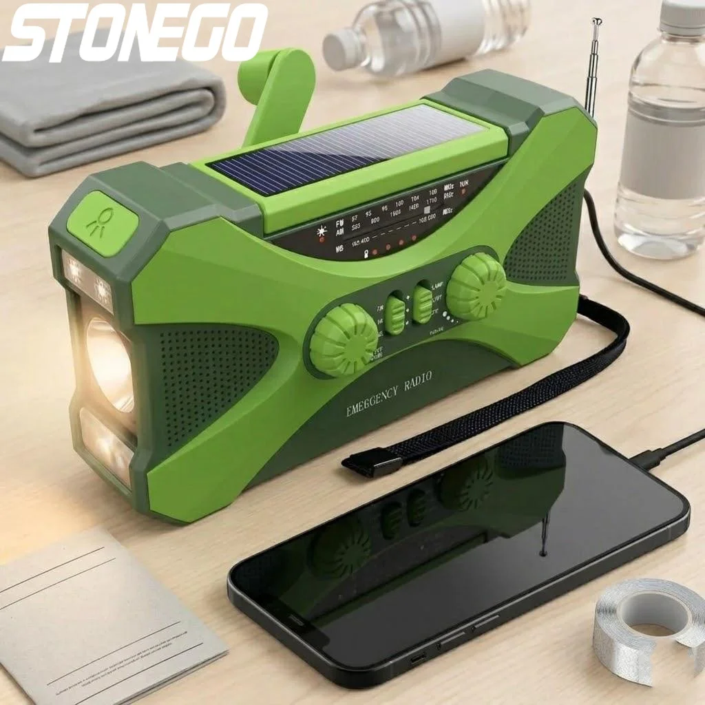 lampe-torche-led-solaire-rechargeable-portable-10000mah-avec-double-haut-parleur-lumiere-d'urgence-et-alarme-sos