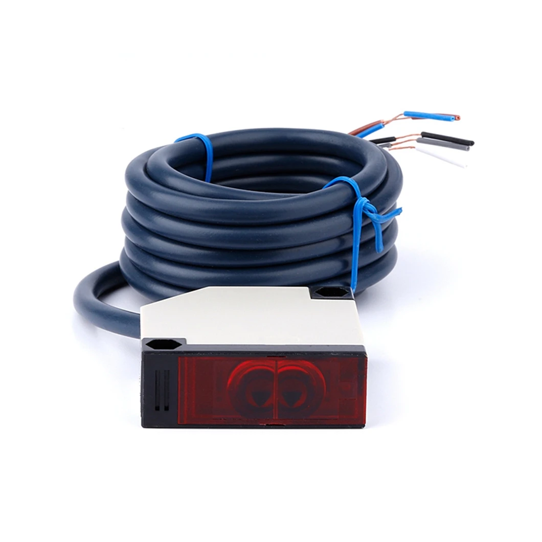 E3JK-DS30M1/E3JK-DS30M2 AC/DC Diffuse Type Box Shape Photoelectric Sensor Switch NO/NC Switchable with 30CM Detection Distance