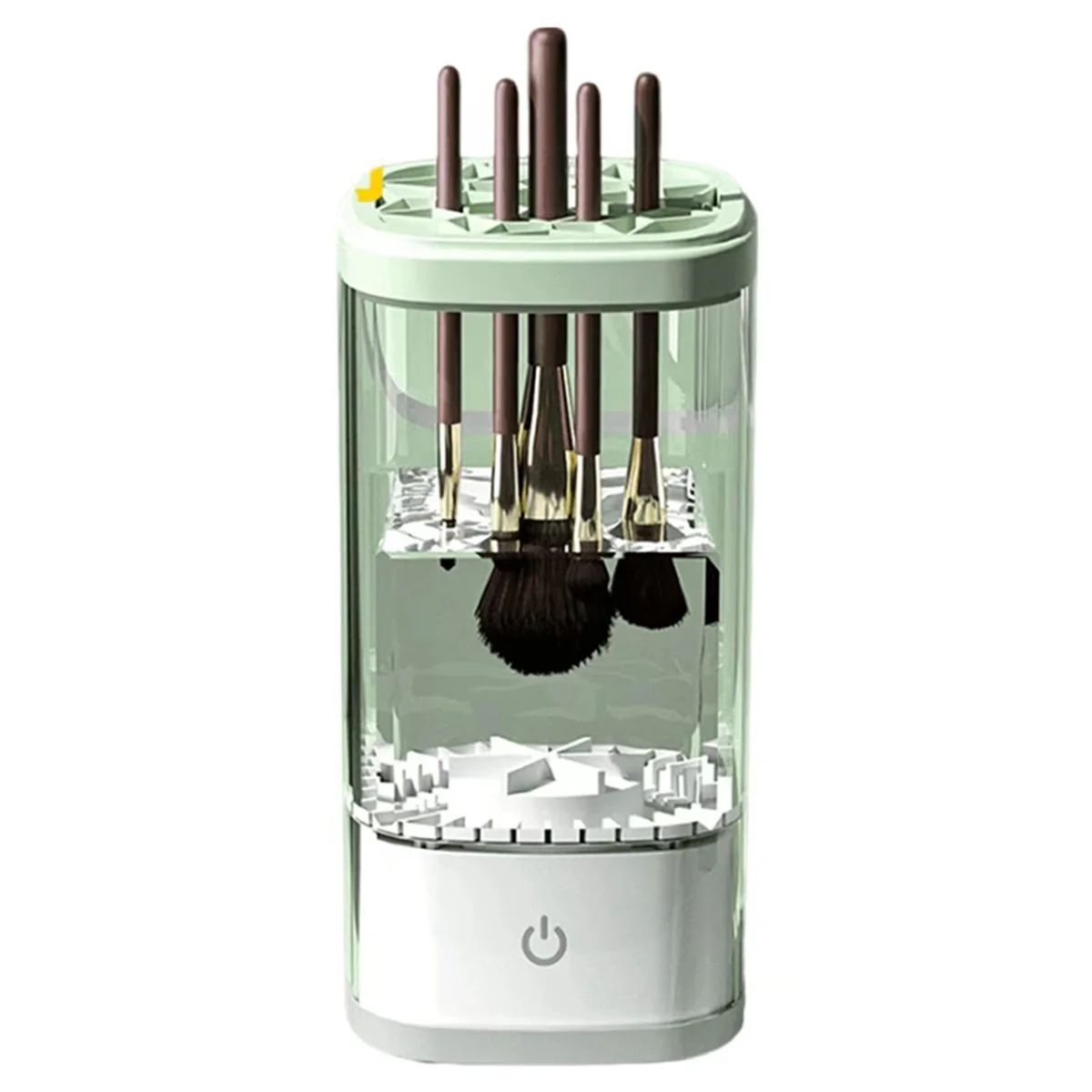 منظف فرش المكياج الكهربائي A62K، جهاز سريع وفعال، مدمج ومحمول للسفر والمنزل المثالي #4