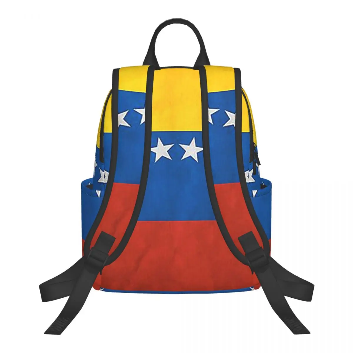 Venezuela Venezuelan Flag National Flag Of Venezuela Student Backpack School Bag Hiking Travel Daypack for Boys Girls Bookbag
